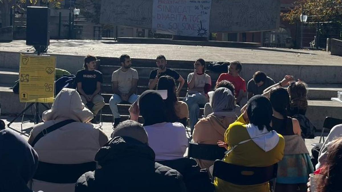 La presentació del Sindicat de l'Habitatge