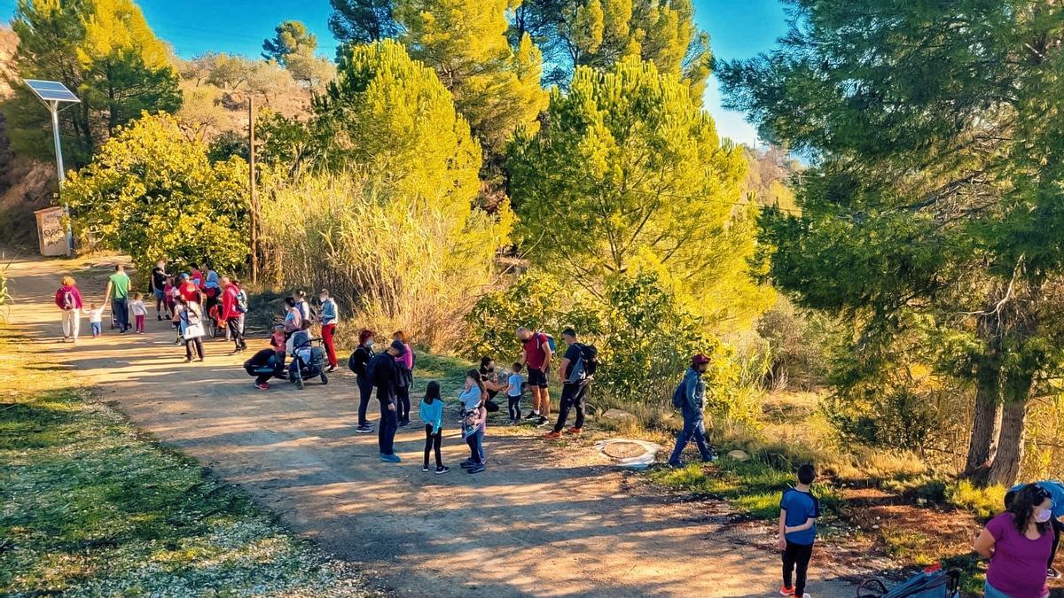 Una de las vías verdes de la Comunitat Valenciana.