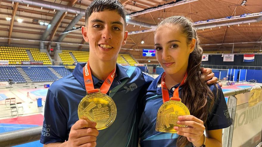 Violeta Díaz, Jairo Agenjo y Hugo Arillo, medallistas en el Open de los Países Bajos