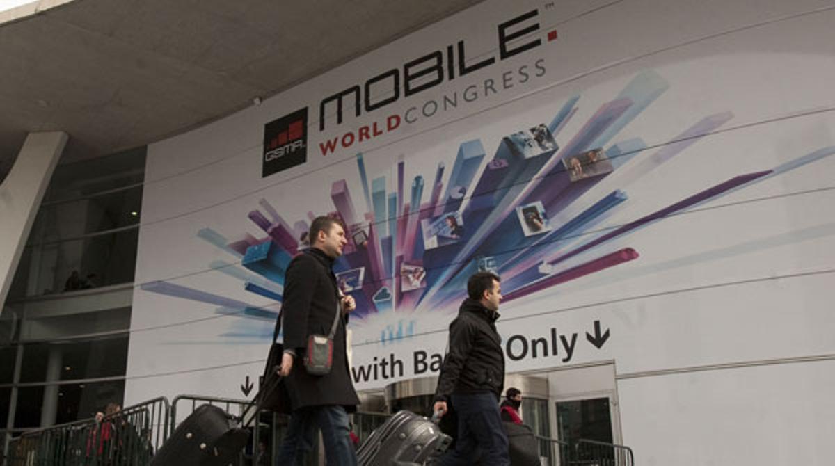 El director de la Fira de Barcelona,Agustí Cordón,celebra l’èxit del Mobile World Congress 2013