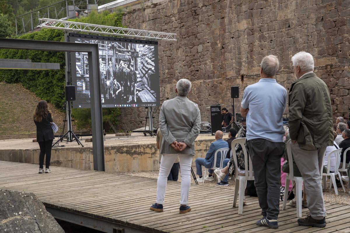 Imatges de l'acte de commemoració del centenari de l’inici de l’explotació de les sals potàssiques a Cardona Imatges de l'acte de commemoració del centenari de l’inici de l’explotació de les sals potàssiques a Cardona