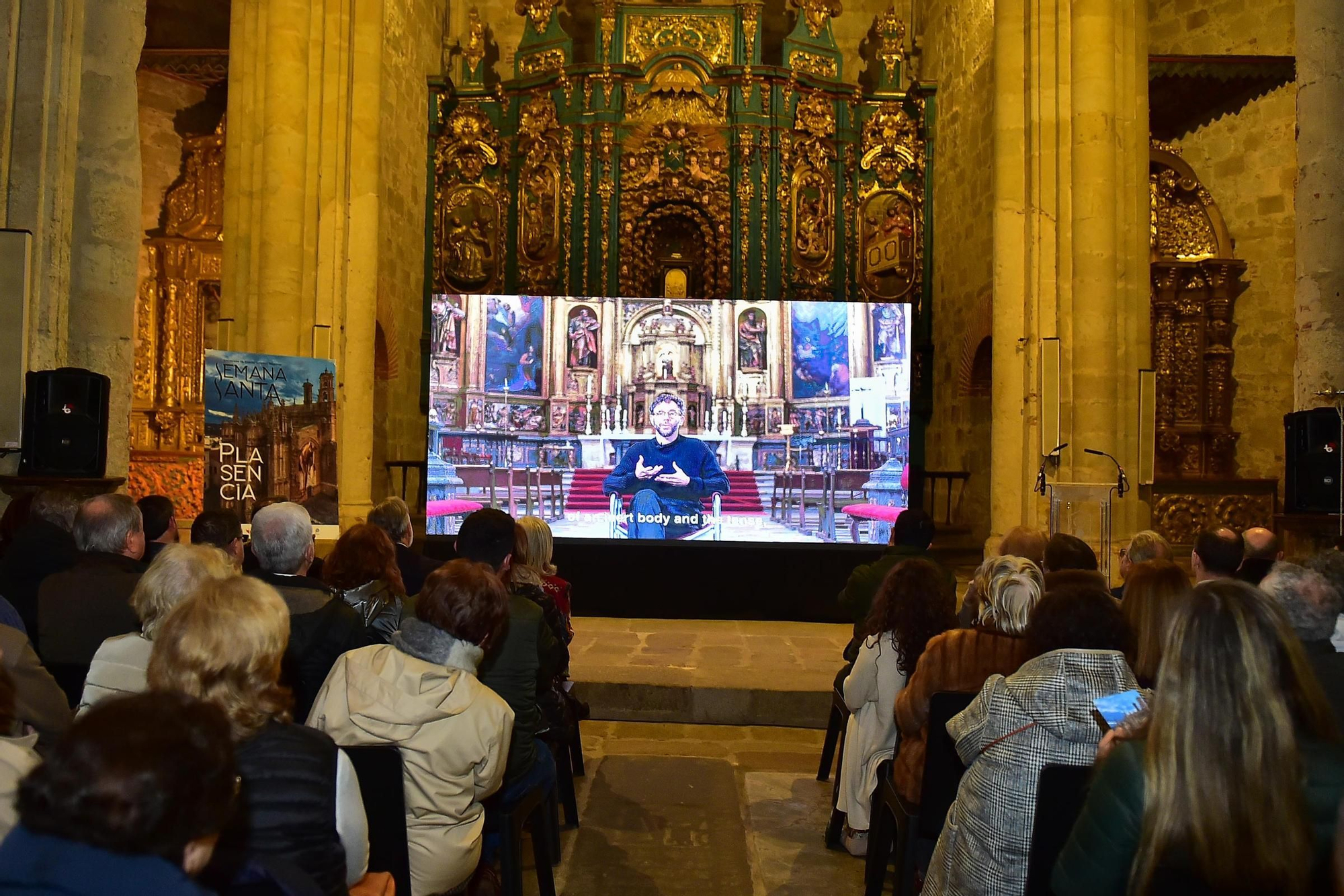 Así ha sido la presentación del cartel de la Semana Santa de Plasencia