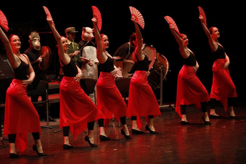 Fiesta de Carnaval de los alumnos del conservatorio de música.