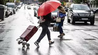 AEMET alerta de riesgo extremo por lluvias en la Comunidad de Madrid y Toledo