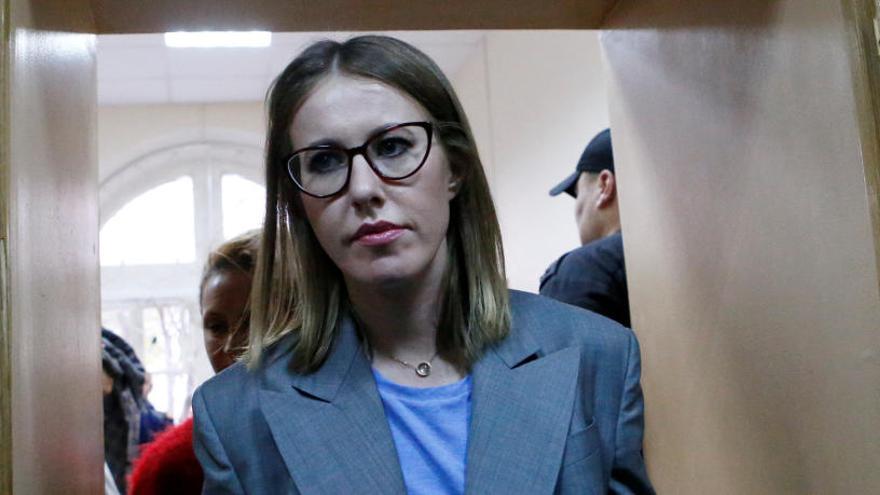 Ksenia Sobchak, en una imagen de archivo.