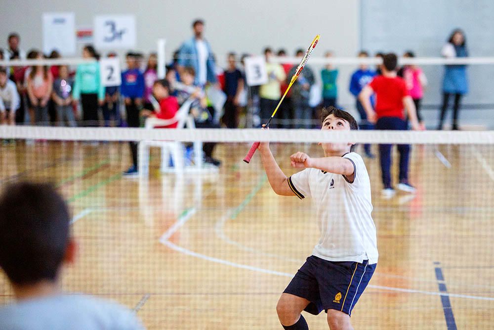 Encuentro de badminton en Sa Pedrera