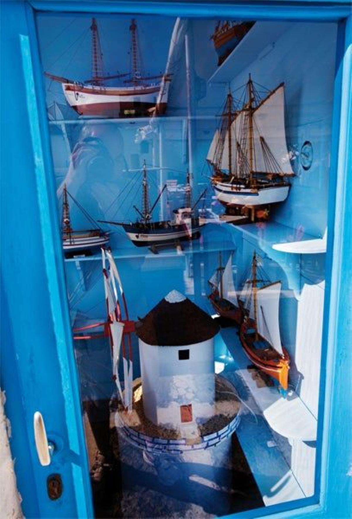 Tienda de
recuerdos de Naxos.