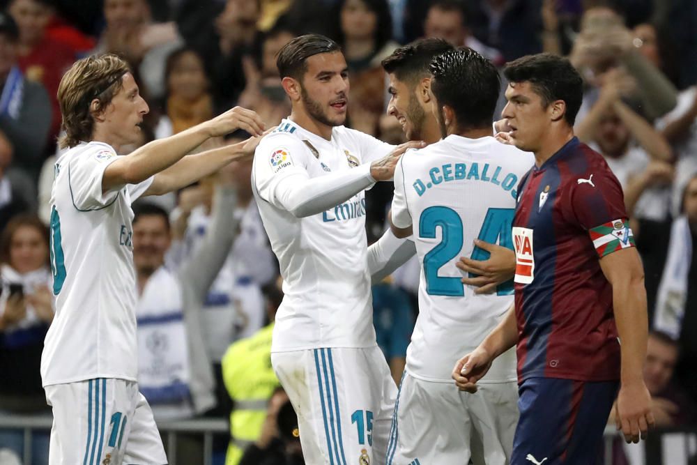 El partido Real Madrid - Eibar, en imágenes