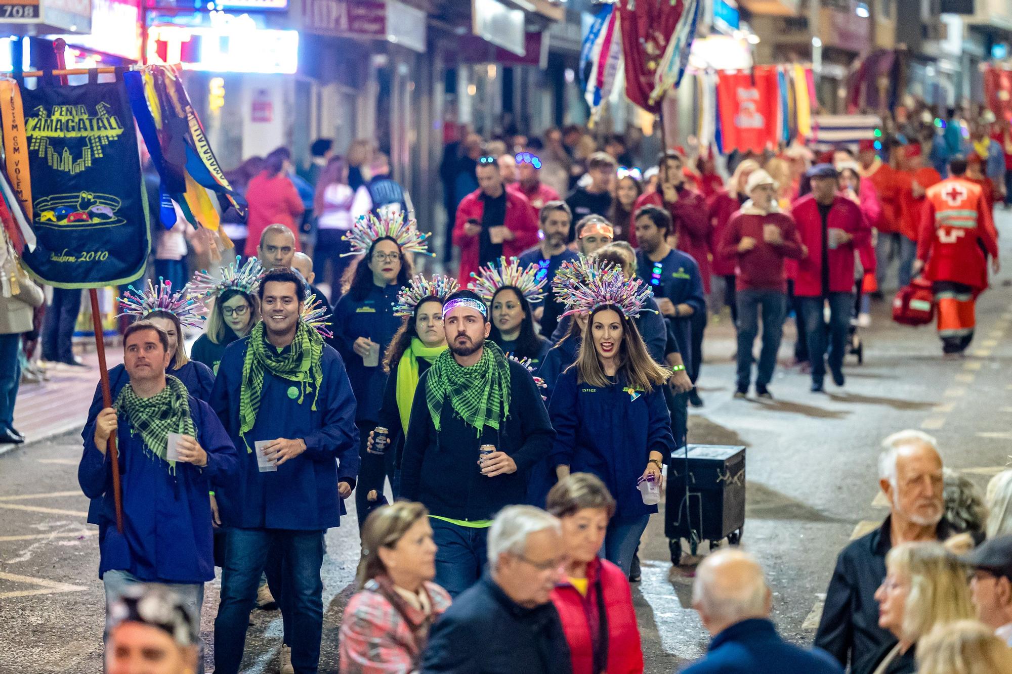 La Entrada de Peñas marca el inicio de las Fiestas de Benidorm