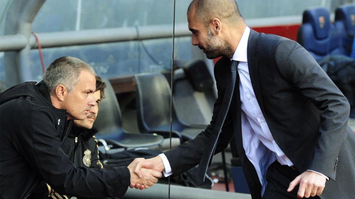 Mourinho y Guardiola, en una imagen de archivo