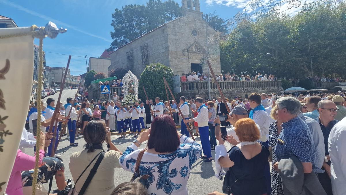 El comienzo de la procesión.