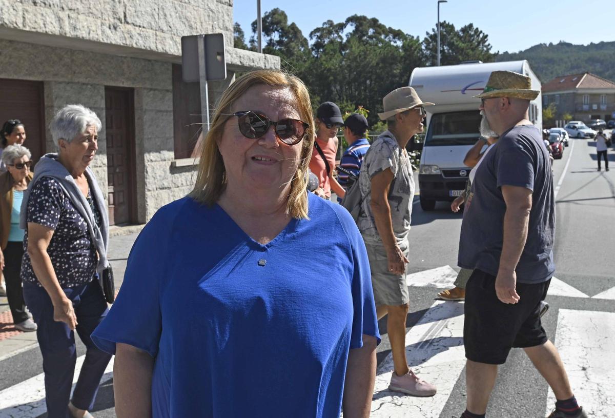 Esperanza Veiga, presidenta de la Asociación de vecinos de Viñó.