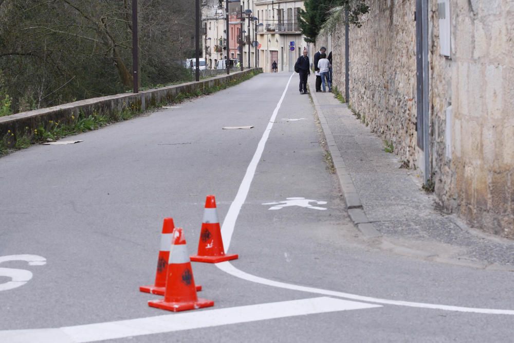 Girona reordena el trànsit al barri de Sant Daniel