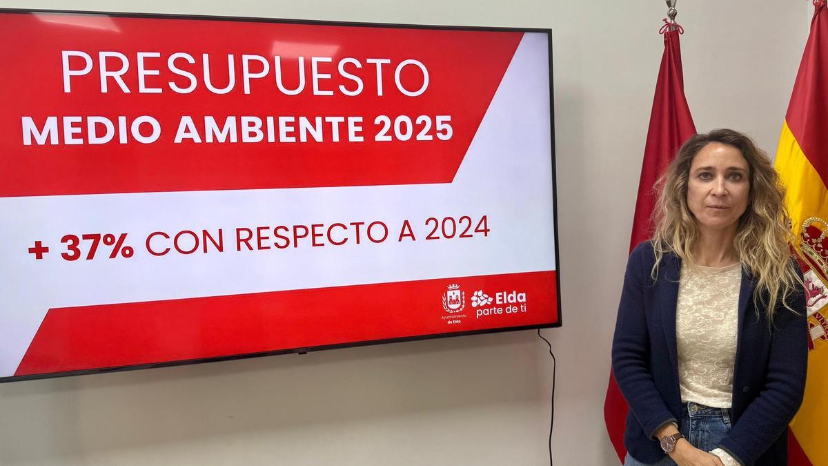 La concejal de Medio Ambiente de Elda