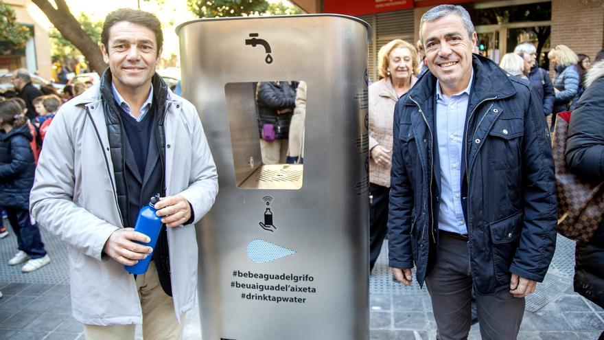 Nueva fuente de agua en el barrio de Sant Antoni