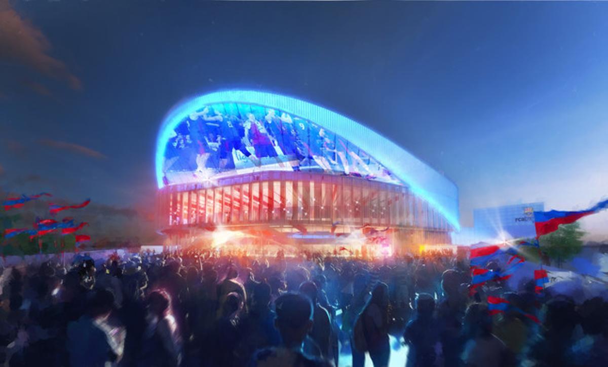 Los detalles del nuevo Palau Blaugrana