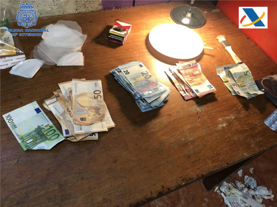 Tres detenidos en una operación antidroga en Son Banya