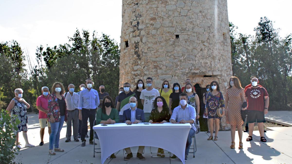 Echa a andar el &quot;Pacte de la Torre de Guaita&quot;