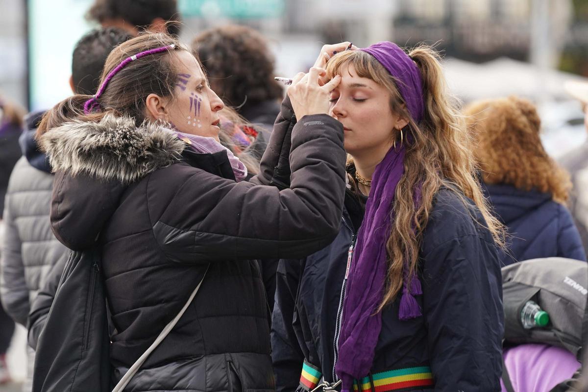 Madrid se moviliza el 8M, día internacional de la mujer