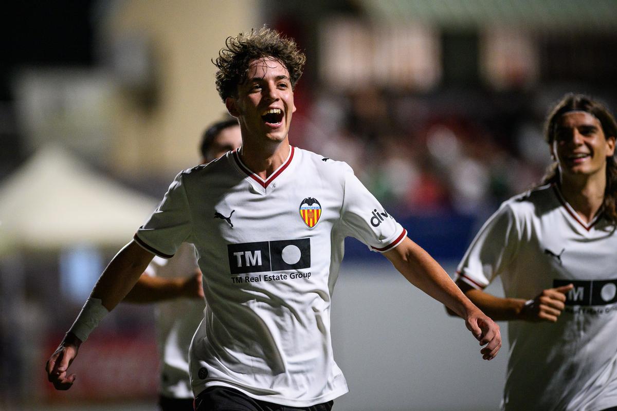 El Valencia anota un gol en el COTIF