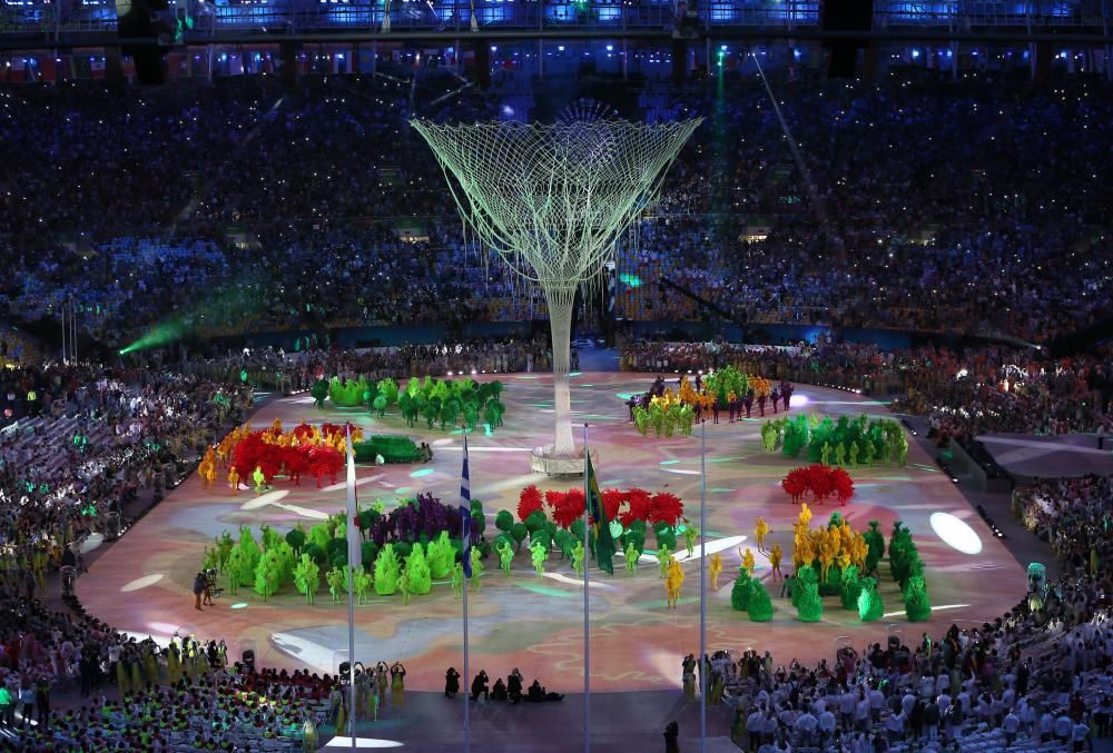 Espectacular cerimònia de clausura dels Jocs de Rio