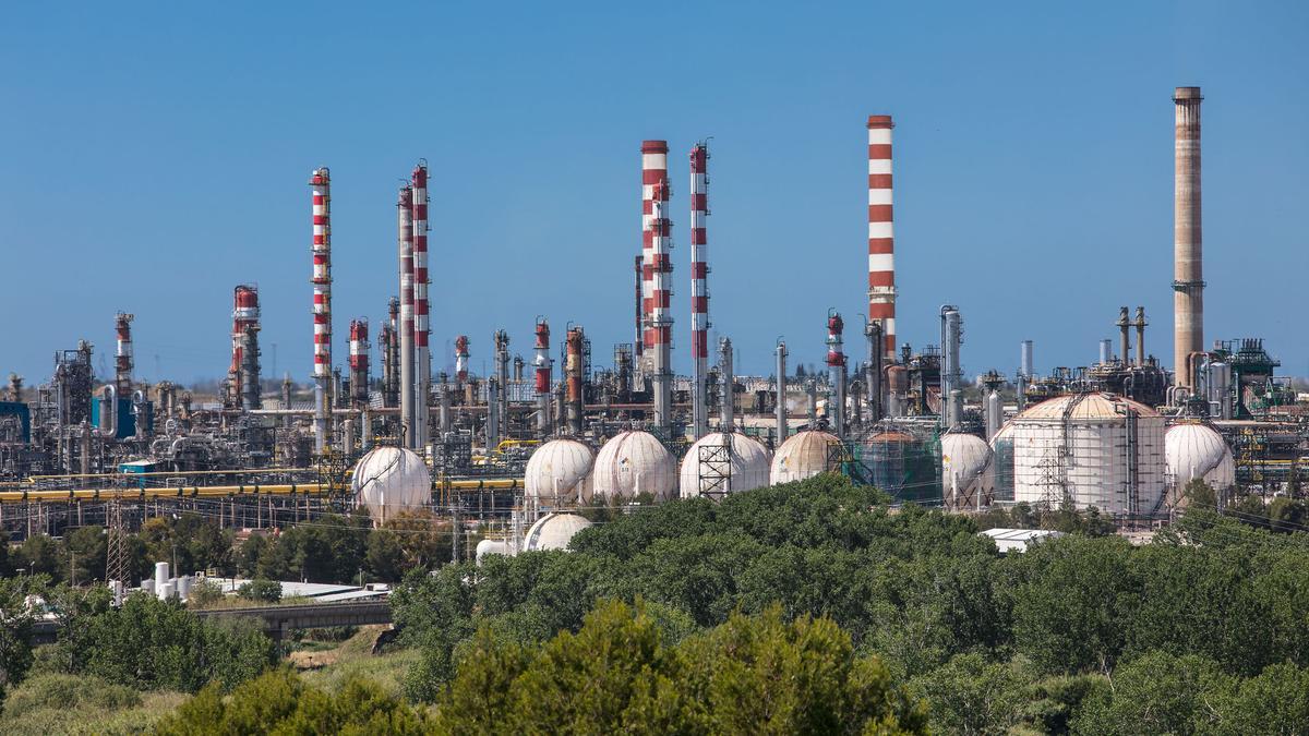 Complejo Industrial de Repsol en Tarragona