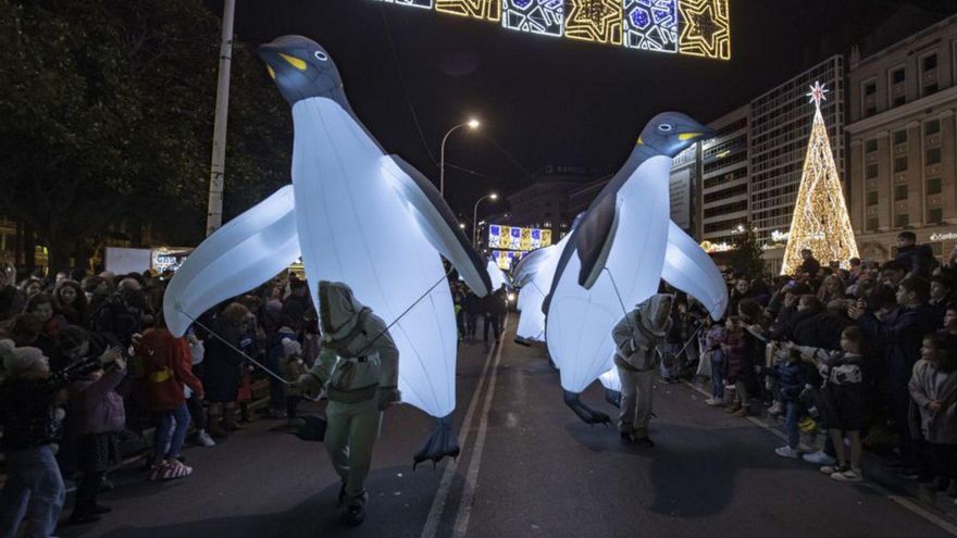 El espectáculo «Pingüinos» de Boneca Lareta. | |