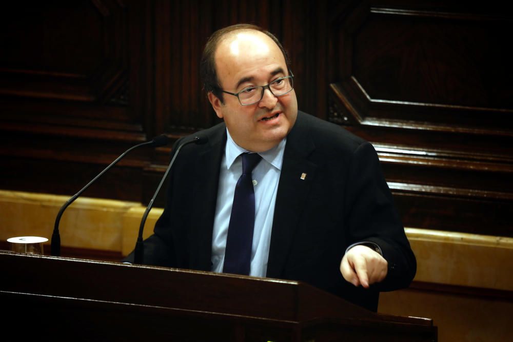 Ple del Parlament de Catalunya