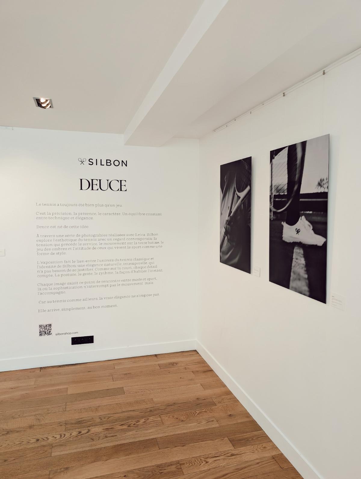 Silbon presenta su exposición 'Deuce' en Paris en pleno Roland Garros