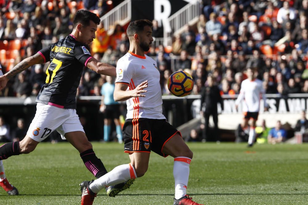 Las imágenes del Valencia - Espanyol