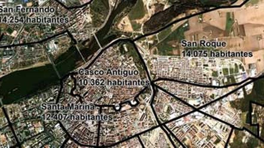 La población de Badajoz crece más lenta aunque supera ya los 153.300 habitantes