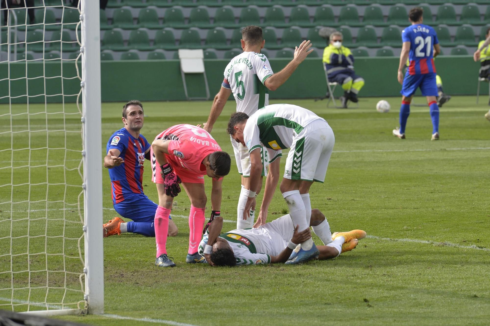 El Elche vence al Eibar 1-0 y se reencuentra con la victoria después de 17 partidos