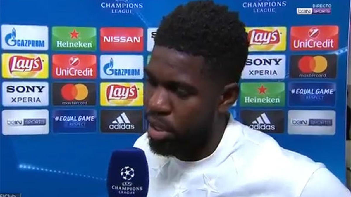 Umtiti habló sobre su futuro tras el partido