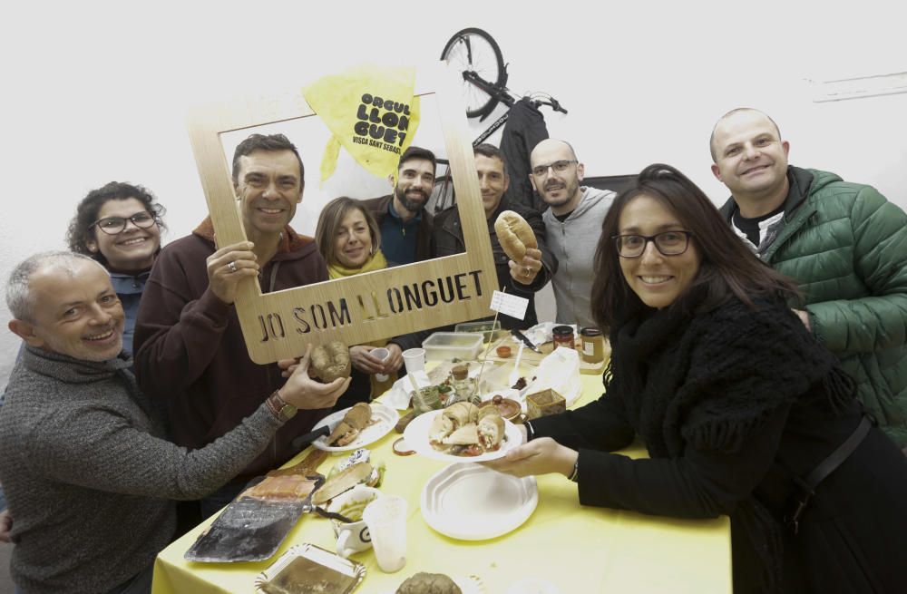 Sant Sebastià 2019: llonguetades en calles y plazas de Palma