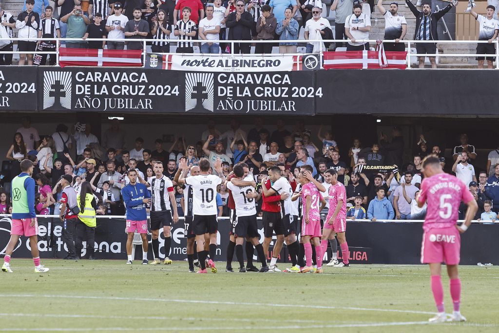 Las imágenes de la victoria del FC Cartagena que asegura su permanencia