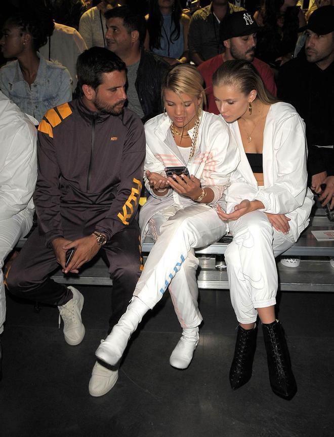 Kith Sport  Front Row con Scott Disick y Sofia Richie en la  New York Fashion Week