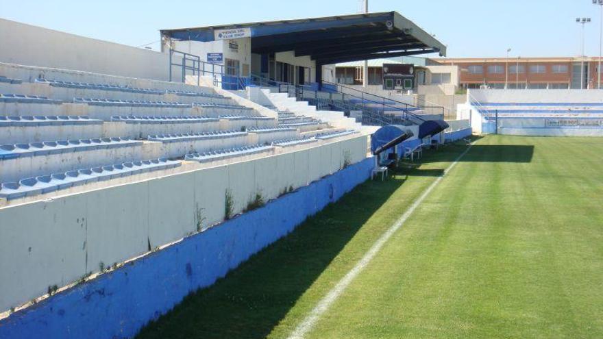 El estadio Vicente García