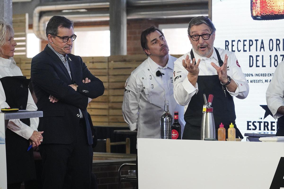 Les fotos dels germans Roca a la ponència del Fòrum Gastronòmic de Girona