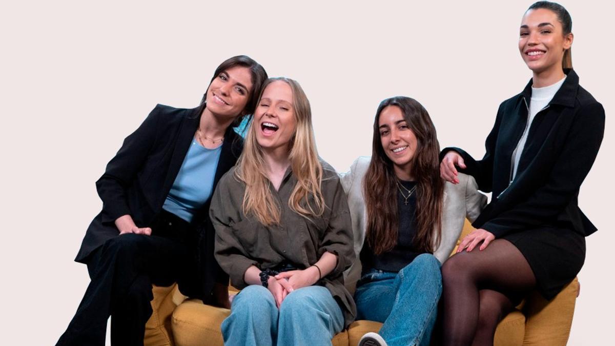 María Murillo, Gabriela Campbell, Daniela Macarena Álvarez y Paula Muñoz, fundadoras de Ac2ality.