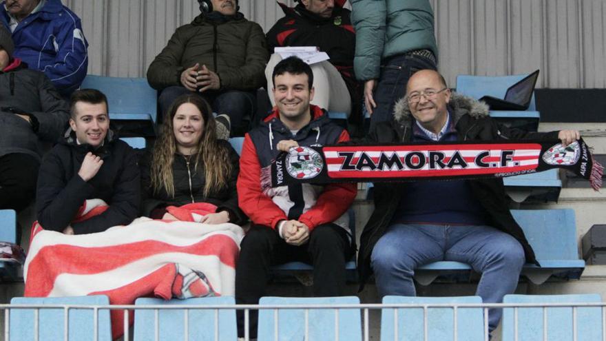 El Zamora CF no estuvo solo en el encuentro frente al Rayo Cantabria | ÁREA 11