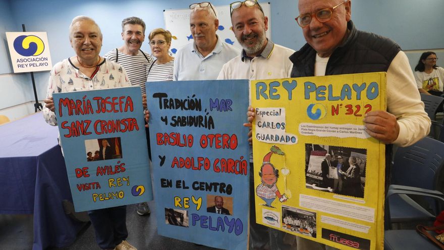 En imágenes: Jornada del bonito para los miembros de Rey Pelayo en Avilés