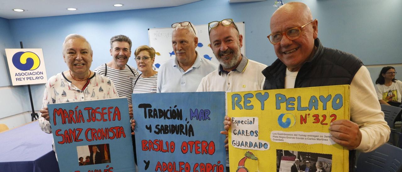 En imágenes: Jornada del bonito para los miembros de Rey Pelayo en Avilés