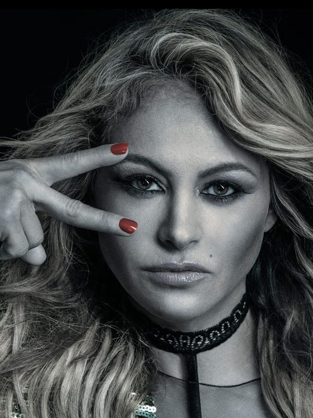 Retrato de Paulina Rubio para 'La Voz'