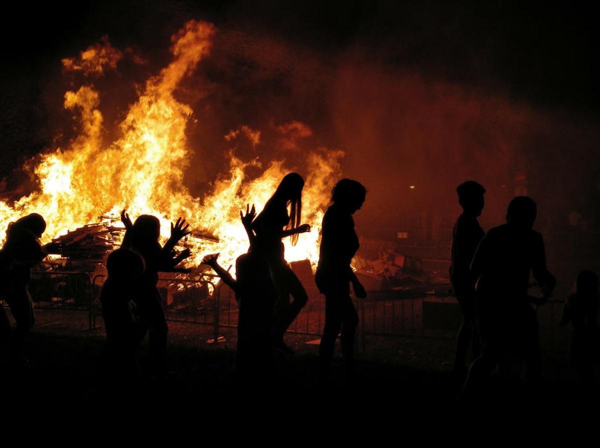Cremà de la Hoguera Lloixa de Sant Joan d''Alacant