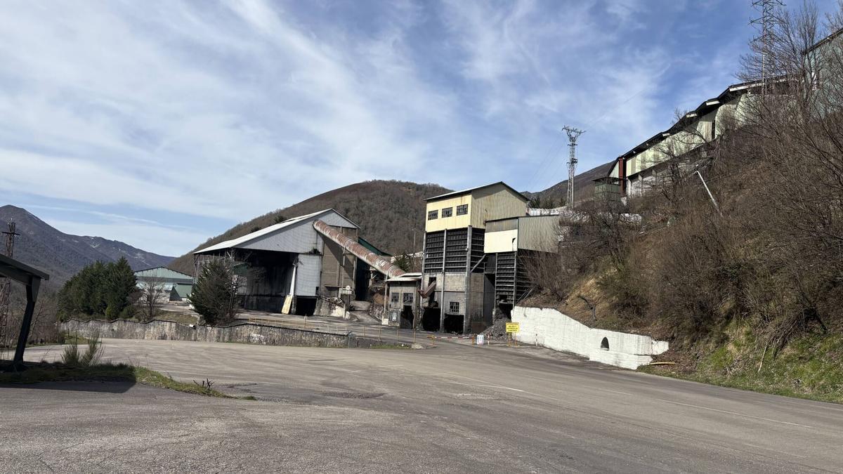 Instalaciones de la mina de Cerredo, en una imagen de archivo.