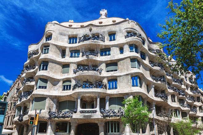 Casa Milà Barcelona balcones