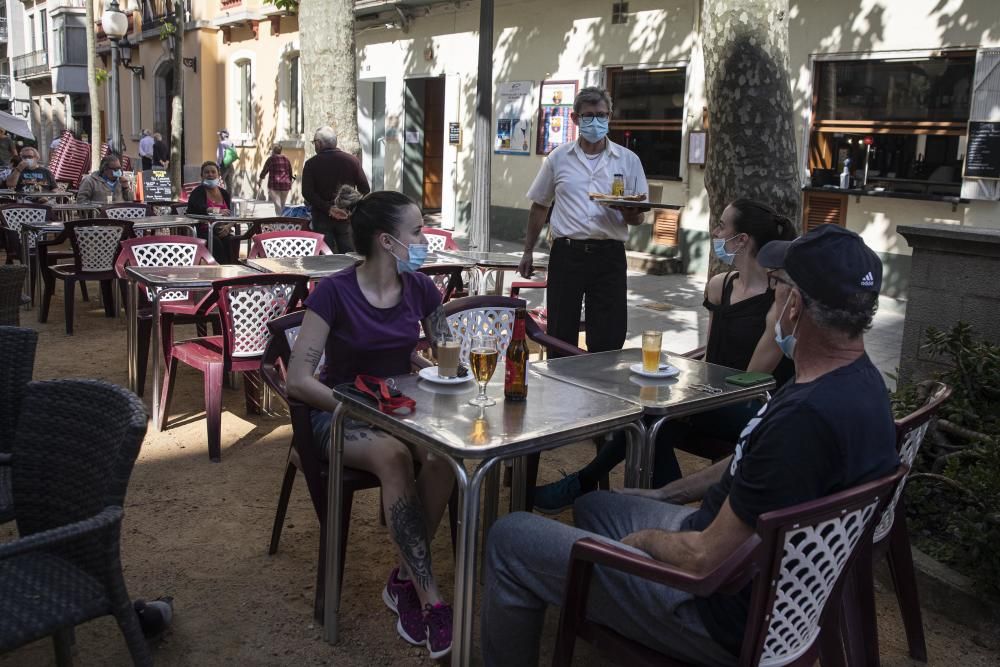 Obertura de terrasses a Blanes