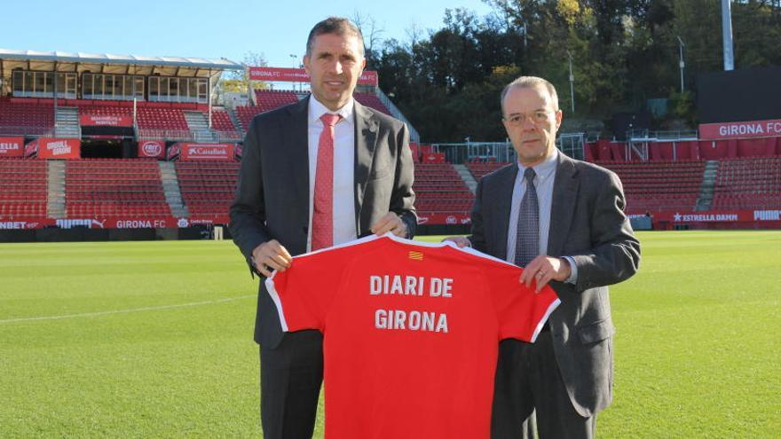 Diari de Girona, mitjà oficial  del Girona FC