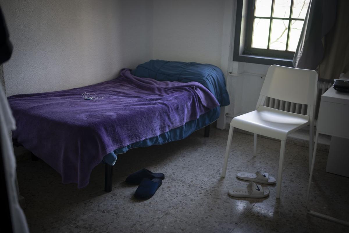 Habitación en un centro de menores de Ourense, en una imagen de archivo. | BRAIS LORENZO