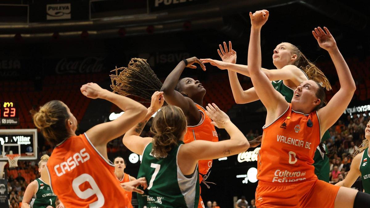 Valencia Basket busca revertir la situación en EuroLeague Women ante AZS UMCS Lublin